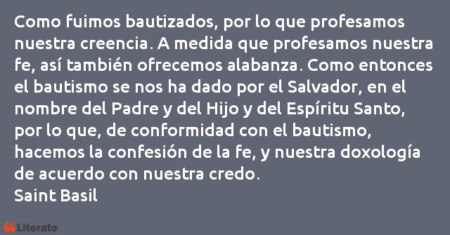 Frases de Saint Basil