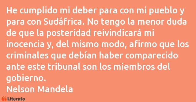 Frases de Nelson Mandela