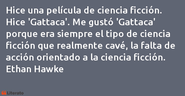 Frases de Ethan Hawke