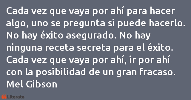 Frases de Mel Gibson