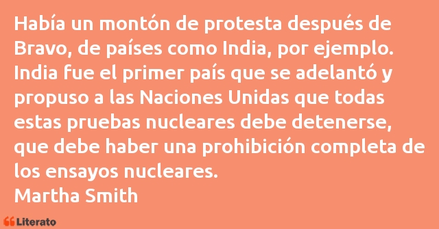 Frases de Martha Smith