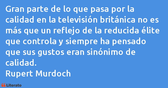 Frases de Rupert Murdoch