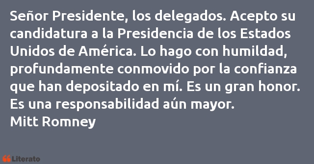 Frases de Mitt Romney