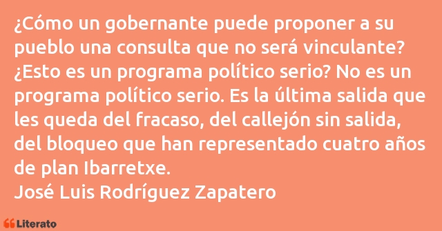 Frases de José Luis Rodríguez Zapatero