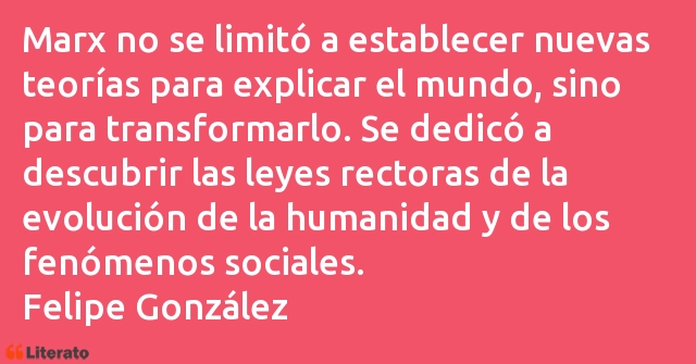 Frases de Felipe González