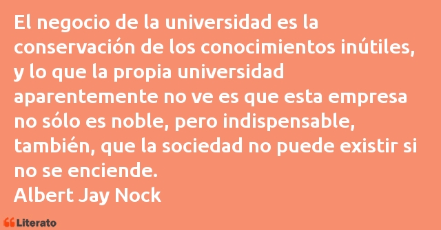 Frases de Albert Jay Nock