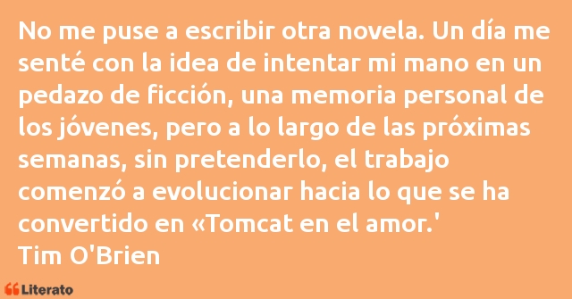 Frases de Tim O'Brien