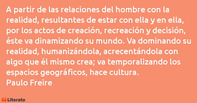 Frases de Paulo Freire