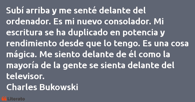 Frases de Charles Bukowski