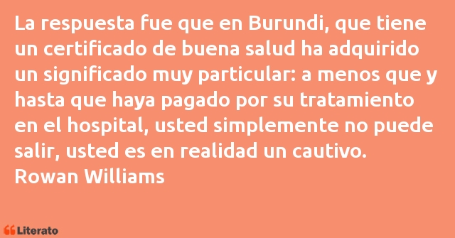 Frases de Rowan Williams