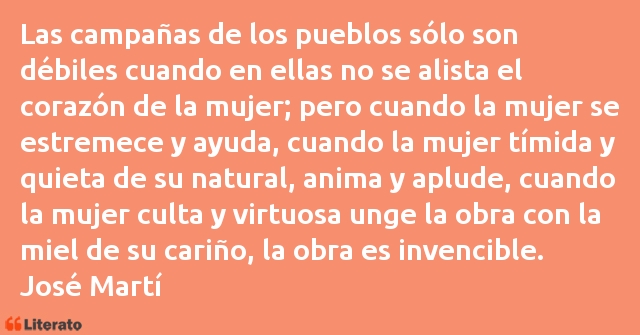 Frases de José Martí