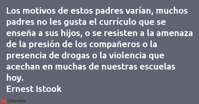 Frases de Ernest Istook