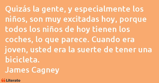 Frases de James Cagney