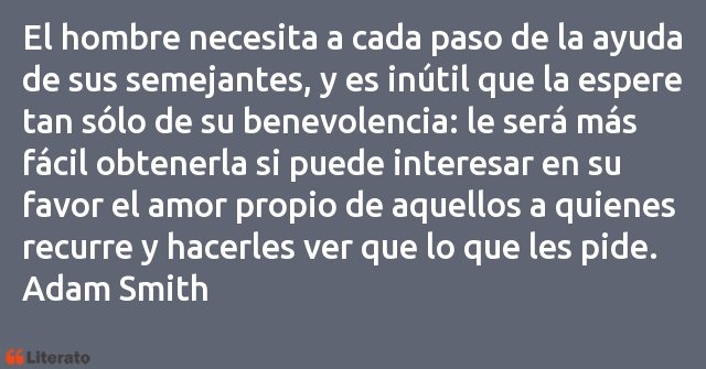 Frases de Adam Smith