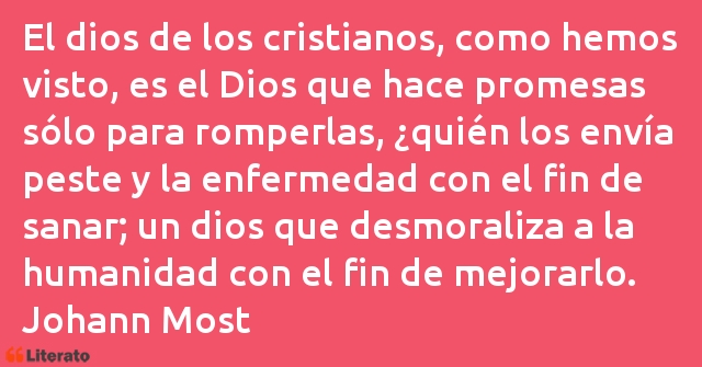 Frases de Johann Most