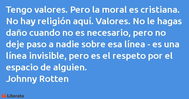 Frases de Johnny Rotten
