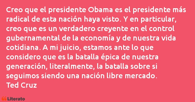 Frases de Ted Cruz