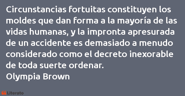 Frases de Olympia Brown