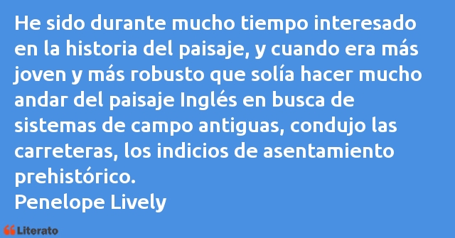 Frases de Penelope Lively