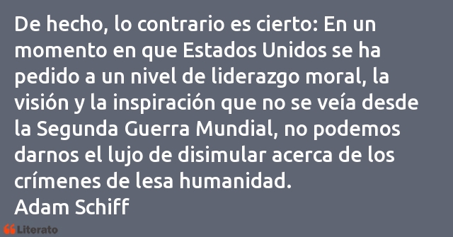 Frases de Adam Schiff