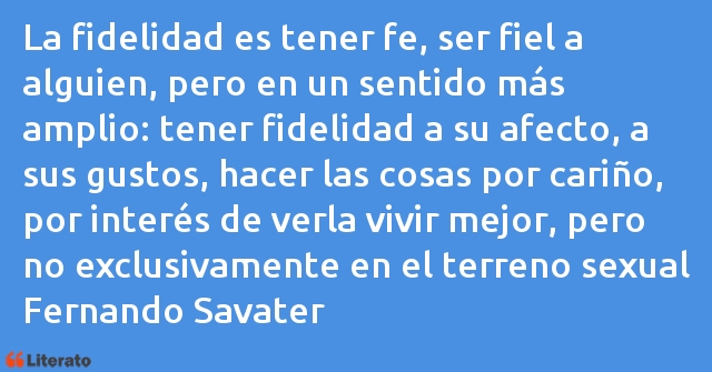 Frases de Fernando Savater