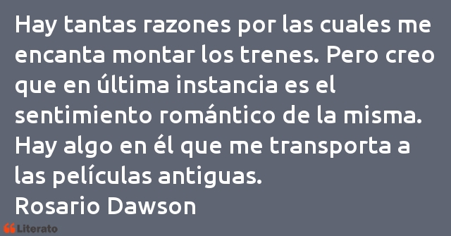 Frases de Rosario Dawson