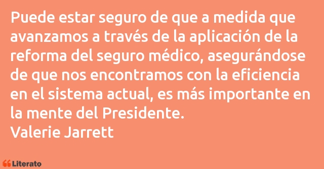 Frases de Valerie Jarrett