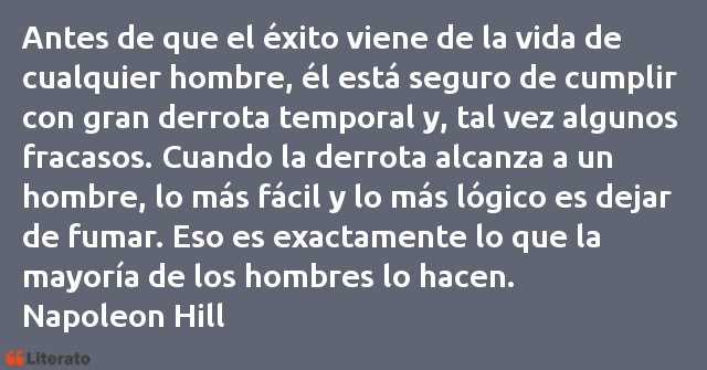 Frases de Napoleon Hill