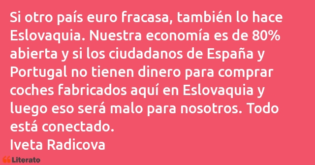 Frases de Iveta Radicova