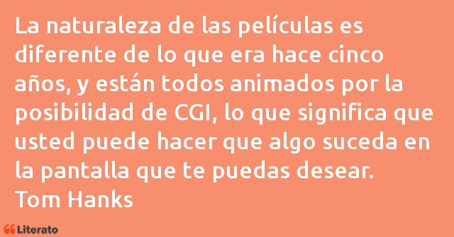 Frases de Tom Hanks