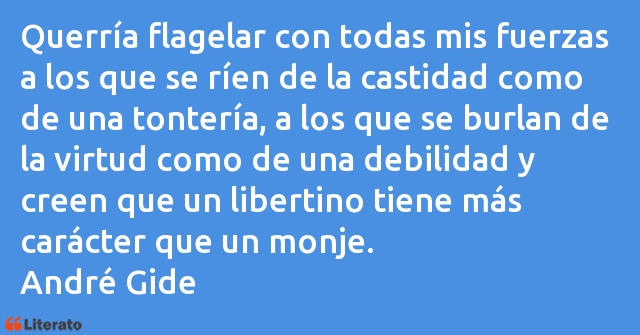 Frases de André Gide