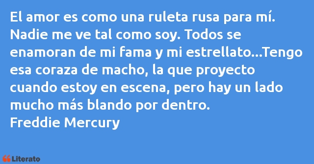 Frases de Freddie Mercury