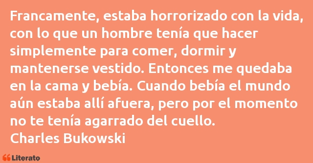 Frases de Charles Bukowski