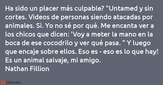 Frases de Nathan Fillion