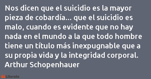 Frases de Arthur Schopenhauer