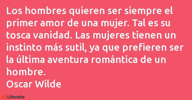 Frases de Oscar Wilde