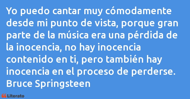 Frases de Bruce Springsteen