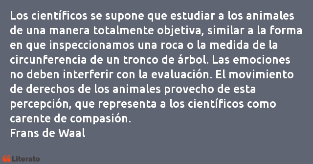 Frases de Frans de Waal