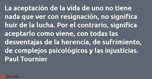 Frases de Paul Tournier