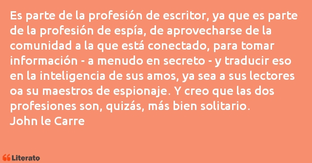 Frases de John le Carre