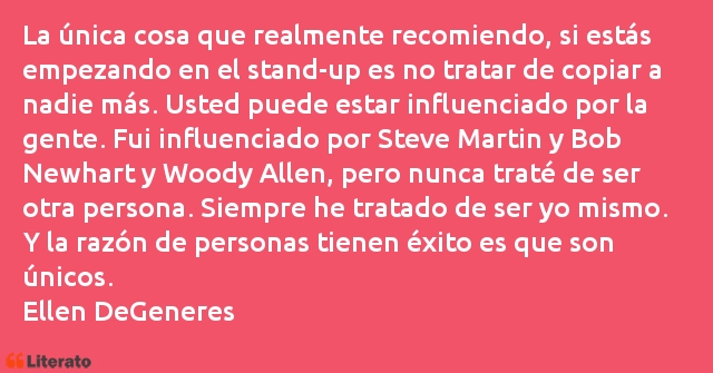 Frases de Ellen DeGeneres