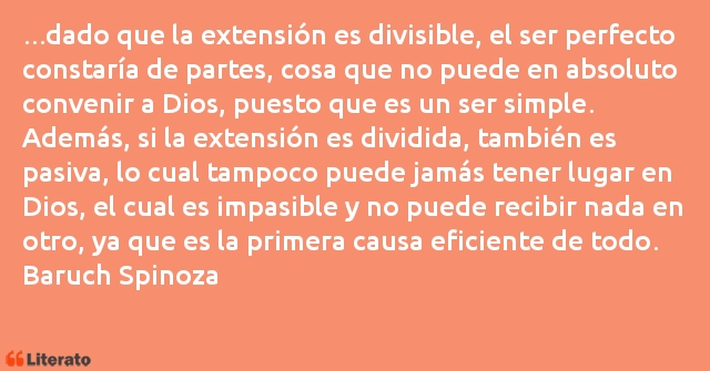 Frases de Baruch Spinoza