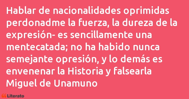 Frases de Miguel de Unamuno