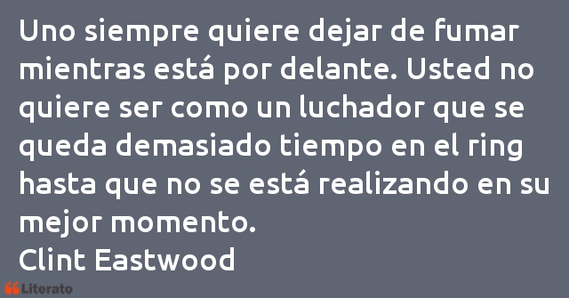 Frases de Clint Eastwood