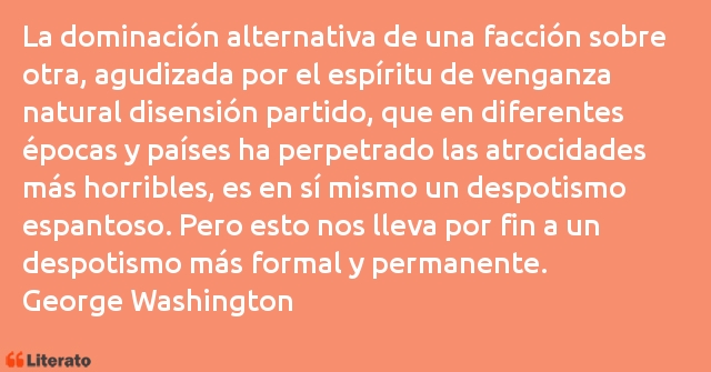 Frases de George Washington