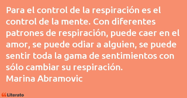 Frases de Marina Abramovic