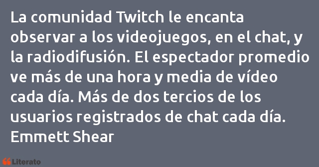 Frases de Emmett Shear