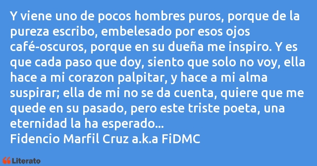 Frases de Fidencio Marfil Cruz