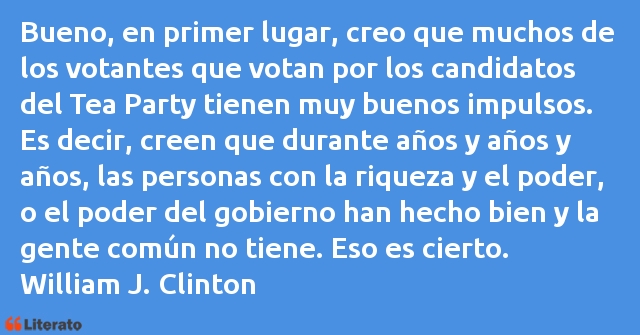 Frases de Bill Clinton