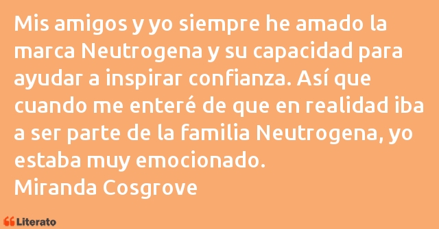 Frases de Miranda Cosgrove